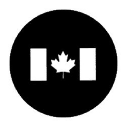 Gobo Canadian Flag n° 77210