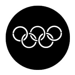 Gobo Olympic Rings n° 77437