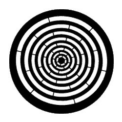 Gobo Concentric Rings n° 77762