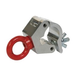 Collier avec anneau Doughty pour tube 48mm à 51mm STANDARD HANGING CLAMP WITH RING, CMU 500kg, M12